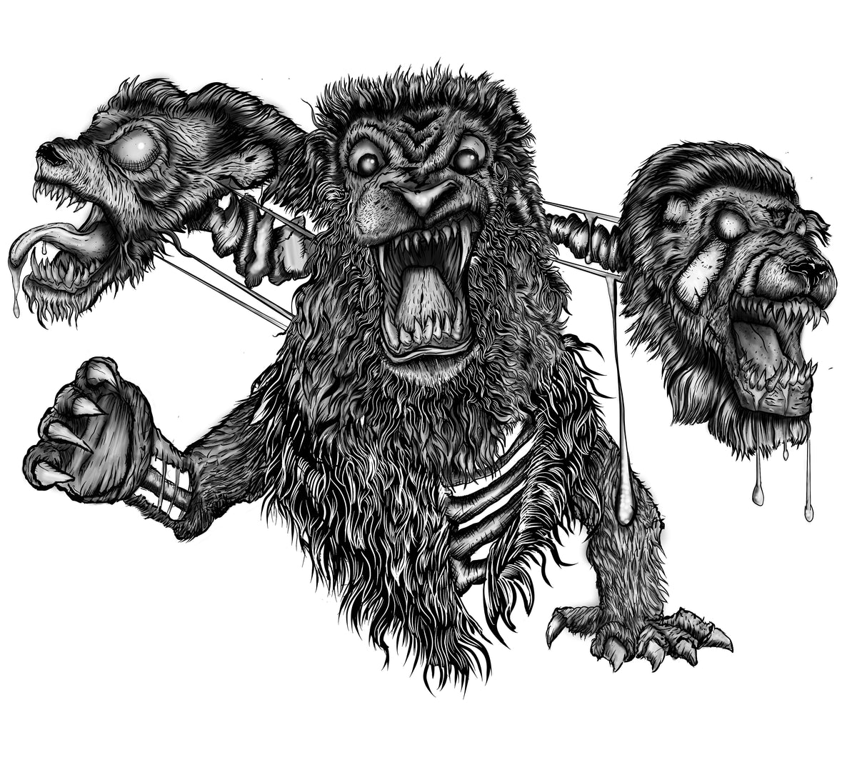 Horror Lions